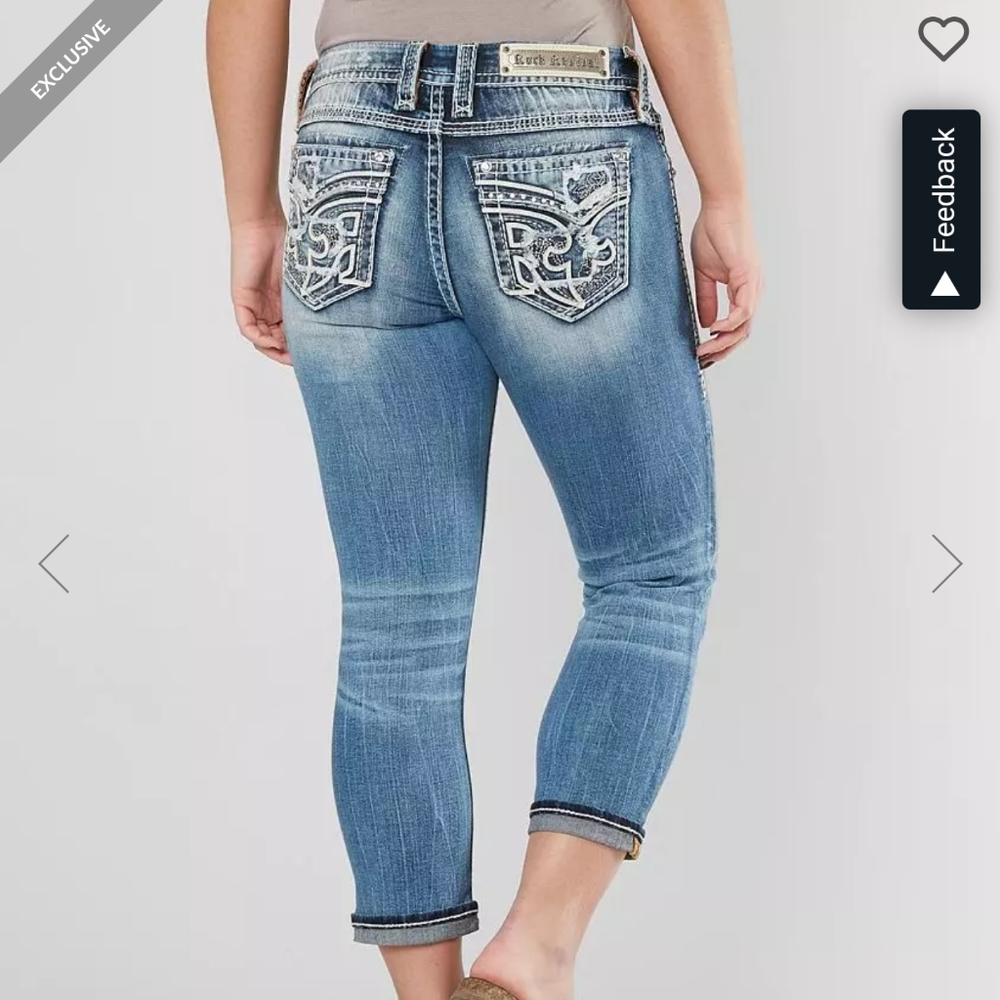 CROP ROCK REVIVAL Ebba EASY New with Tags